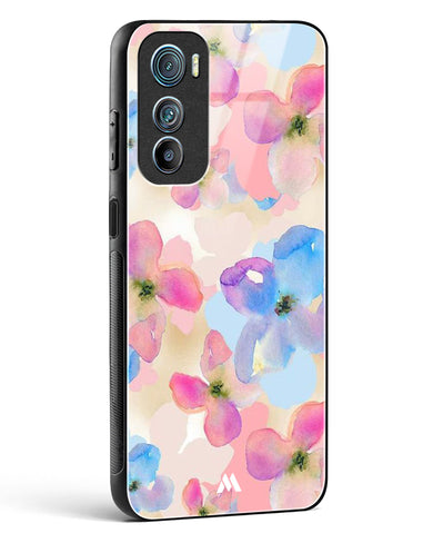 Watercolour Daisies Glass Case Phone Cover (Motorola)