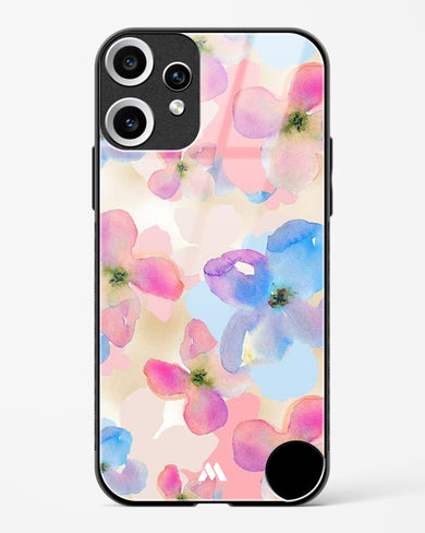 Watercolour Daisies Glass Case Phone Cover (Nothing)