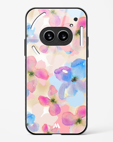 Watercolour Daisies Glass Case Phone Cover (Nothing)