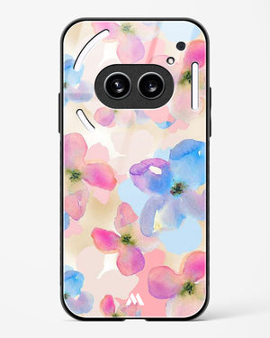 Watercolour Daisies Glass Case Phone Cover (Nothing)