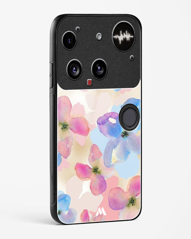 Watercolour Daisies Glass Case Phone Cover (Nothing)