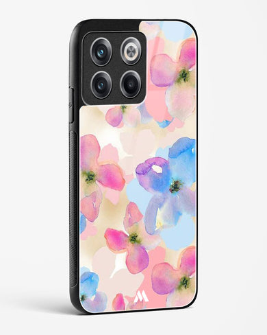 Watercolour Daisies Glass Case Phone Cover (OnePlus)