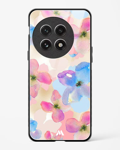 Watercolour Daisies Glass Case Phone Cover (OnePlus)