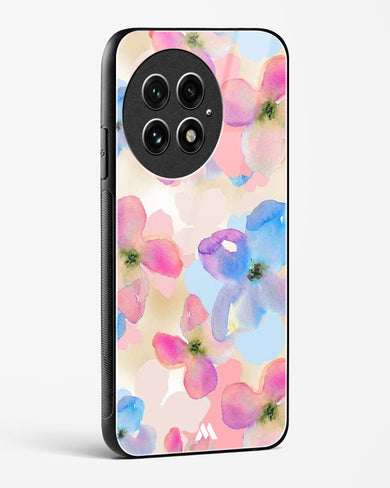 Watercolour Daisies Glass Case Phone Cover (OnePlus)