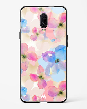 Watercolour Daisies Glass Case Phone Cover (OnePlus)