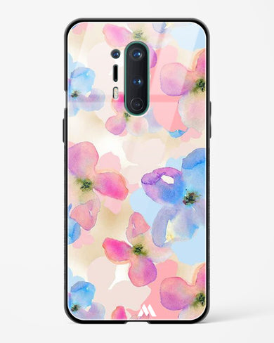 Watercolour Daisies Glass Case Phone Cover (OnePlus)