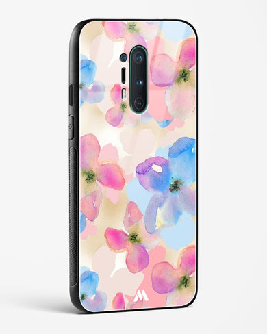 Watercolour Daisies Glass Case Phone Cover (OnePlus)