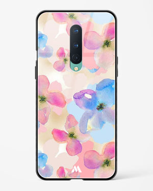 Watercolour Daisies Glass Case Phone Cover (OnePlus)