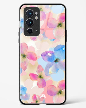 Watercolour Daisies Glass Case Phone Cover-(OnePlus)