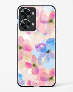 Watercolour Daisies Glass Case Phone Cover (OnePlus)