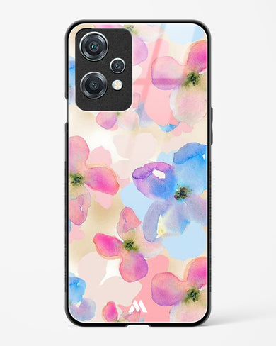 Watercolour Daisies Glass Case Phone Cover (OnePlus)