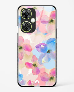 Watercolour Daisies Glass Case Phone Cover (OnePlus)
