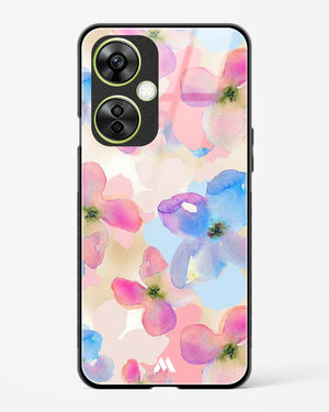 Watercolour Daisies Glass Case Phone Cover-(OnePlus)