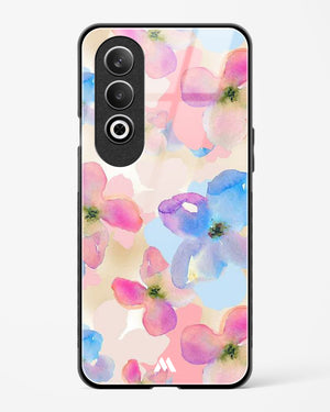 Watercolour Daisies Glass Case Phone Cover (OnePlus)