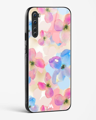 Watercolour Daisies Glass Case Phone Cover (OnePlus)