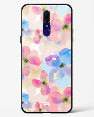 Watercolour Daisies Glass Case Phone Cover (Oppo)