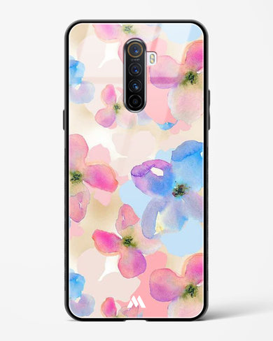 Watercolour Daisies Glass Case Phone Cover (Oppo)