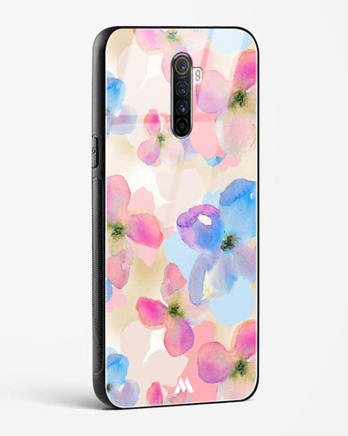 Watercolour Daisies Glass Case Phone Cover (Oppo)