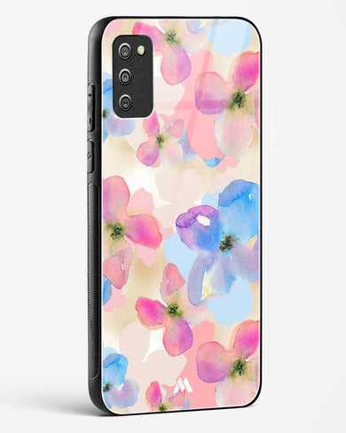 Watercolour Daisies Glass Case Phone Cover-(Samsung)