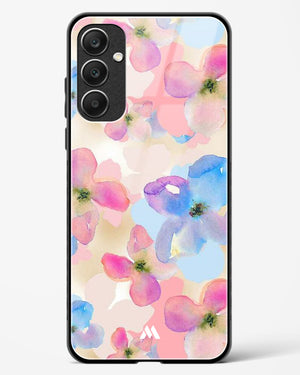 Watercolour Daisies Glass Case Phone Cover (Samsung)