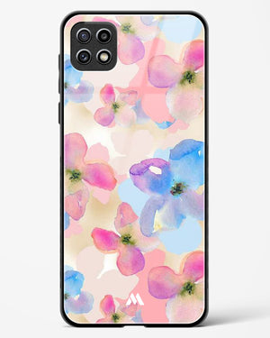 Watercolour Daisies Glass Case Phone Cover-(Samsung)