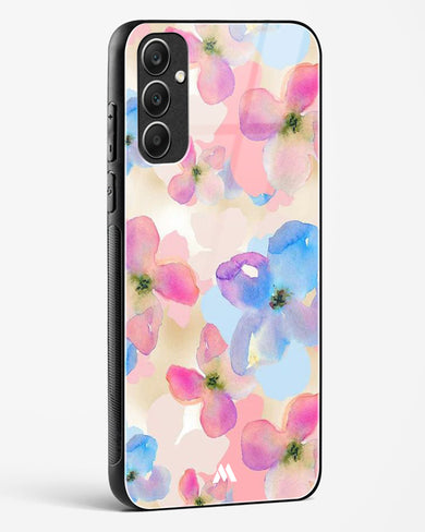 Watercolour Daisies Glass Case Phone Cover (Samsung)