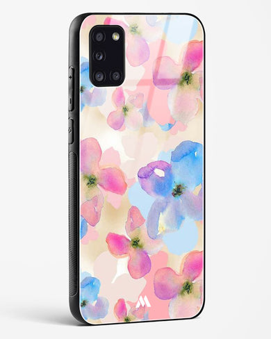 Watercolour Daisies Glass Case Phone Cover (Samsung)