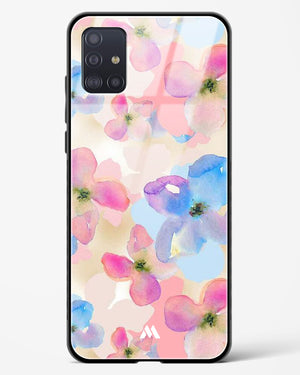 Watercolour Daisies Glass Case Phone Cover-(Samsung)