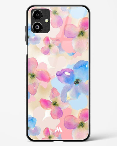 Watercolour Daisies Glass Case Phone Cover-(Samsung)