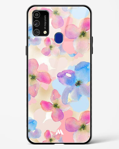 Watercolour Daisies Glass Case Phone Cover-(Samsung)