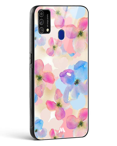 Watercolour Daisies Glass Case Phone Cover-(Samsung)