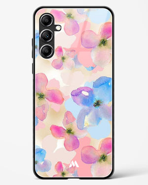 Watercolour Daisies Glass Case Phone Cover-(Samsung)