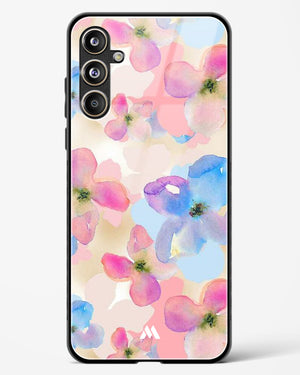 Watercolour Daisies Glass Case Phone Cover (Samsung)