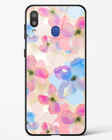 Watercolour Daisies Glass Case Phone Cover-(Samsung)