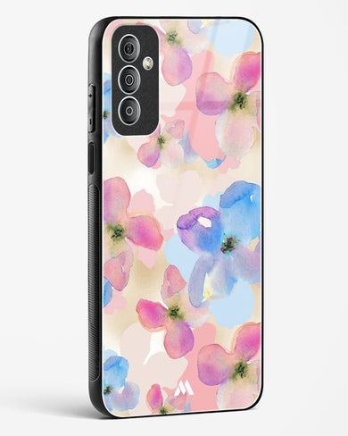 Watercolour Daisies Glass Case Phone Cover (Samsung)