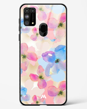 Watercolour Daisies Glass Case Phone Cover-(Samsung)