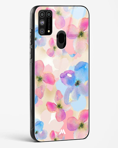 Watercolour Daisies Glass Case Phone Cover-(Samsung)