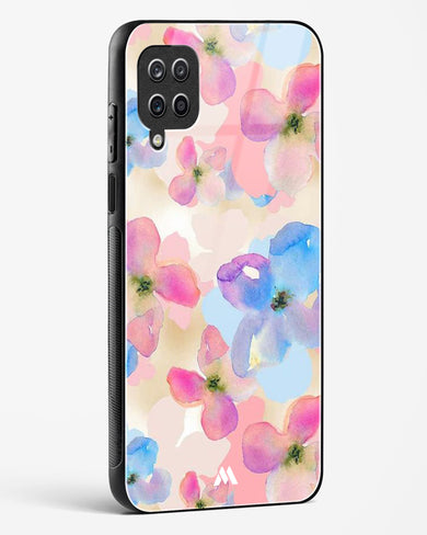 Watercolour Daisies Glass Case Phone Cover-(Samsung)