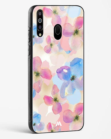 Watercolour Daisies Glass Case Phone Cover (Samsung)