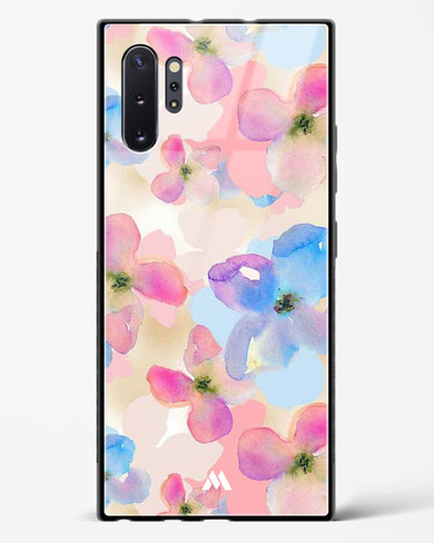 Watercolour Daisies Glass Case Phone Cover-(Samsung)