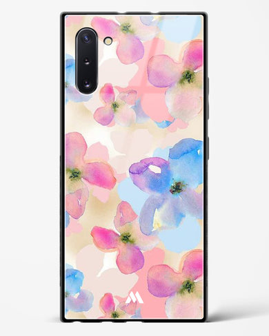 Watercolour Daisies Glass Case Phone Cover-(Samsung)