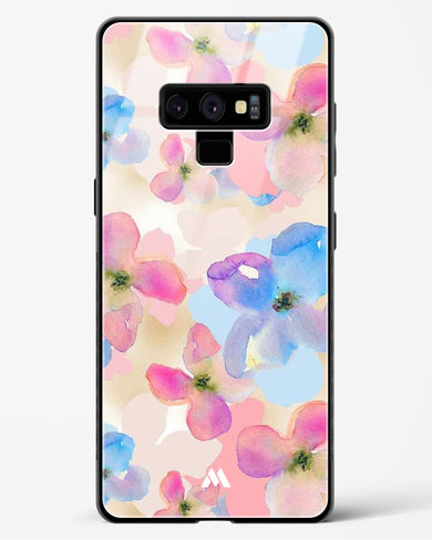 Watercolour Daisies Glass Case Phone Cover (Samsung)