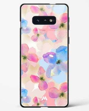 Watercolour Daisies Glass Case Phone Cover-(Samsung)