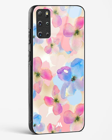 Watercolour Daisies Glass Case Phone Cover-(Samsung)