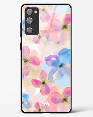 Watercolour Daisies Glass Case Phone Cover (Samsung)