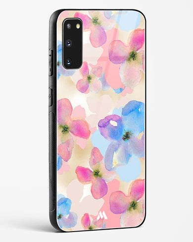 Watercolour Daisies Glass Case Phone Cover (Samsung)
