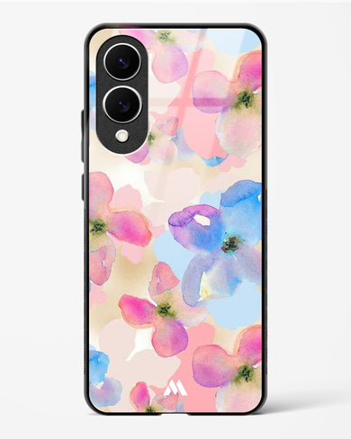Watercolour Daisies Glass Case Phone Cover (Samsung)