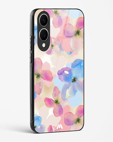 Watercolour Daisies Glass Case Phone Cover (Samsung)