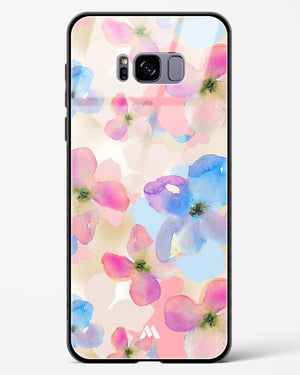 Watercolour Daisies Glass Case Phone Cover (Samsung)