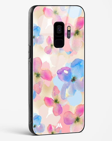 Watercolour Daisies Glass Case Phone Cover (Samsung)
